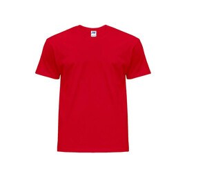 JHK JK145 - T-shirt Madrid Col Rond pour hommes Rouge