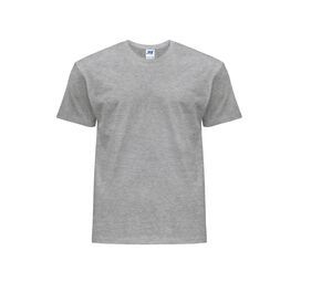 JHK JK145 - T-shirt Madrid Col Rond pour hommes Gris clair melange