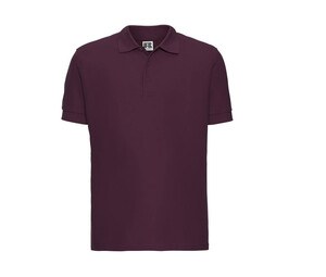 Russell JZ577 - Polo Résistant Homme 100% Coton Burgundy