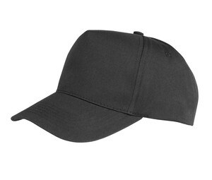 RESULT RC084J - Casquette enfant Boston Noir