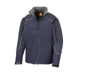 Result RS118 - Veste Softshell À Capuche Navy / Navy