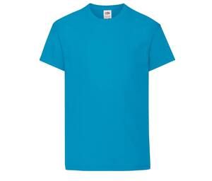 Fruit of the Loom SC1019 - Tee-Shirt Manches Courtes Enfant Azure Blue