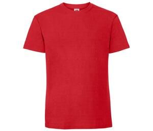 Fruit of the Loom SC200 - Tee-Shirt Homme 60° Rouge