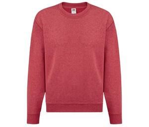 Fruit of the Loom SC351 - Sweat Enfant Col Rond Vintage Heather Red