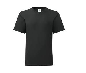 FRUIT OF THE LOOM SC6123 - Tee-shirt enfant Noir