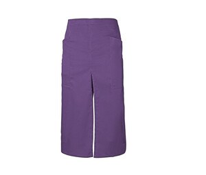 VELILLA V4209 - TABLIER LONG AVEC OUVERTURE ET POCHES Purple