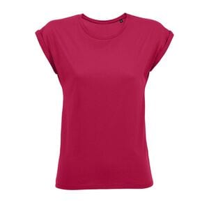 SOL'S 01406 - MELBA Tee Shirt Femme Col Rond Dark Pink