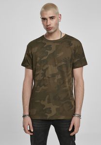Build Your Brand BY079 - T-shirt Camo Olive Camo
