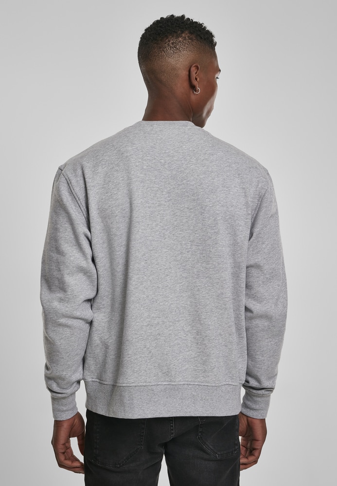 Build Your Brand BY120 - Sweat col rond oversize Premium