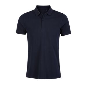 NEOBLU 03188 - Owen Men Polo Piqué Patte Cachée Homme Bleu léger