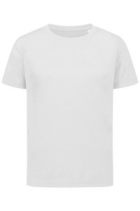 STEDMAN STE8170 - T-shirt Interlock Active-Dry SS for kids Blanc