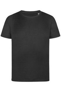 STEDMAN STE8170 - T-shirt Interlock Active-Dry SS for kids Black Opal