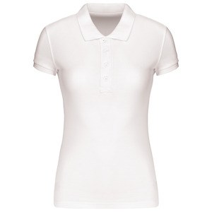 Kariban K210 - Polo piqué BIO manches courtes femme White