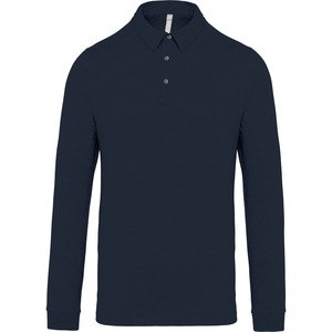 Kariban K264 - Polo jersey manches longues homme Navy