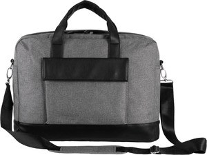 Kimood KI0429 - Sac porte ordinateur businessman Graphite Grey Heather