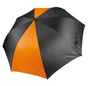 Kimood KI2008 - Grand parapluie de golf Black / Orange