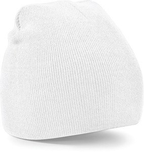 Beechfield B44 - Bonnet homme Beanie original Pull-On White