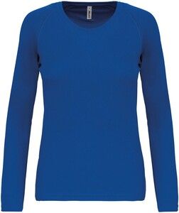 ProAct PA444 - T-SHIRT SPORT MANCHES LONGUES FEMME Sporty Royal Blue