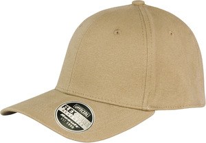 Result RC085X - Casquette Kansas flex - 6 panneaux Khaki Beige