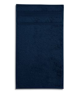 Malfini 916 - Serviette organique  Bleu Marine