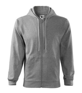 Malfini 410 - Sweatshirt Trendy Zipper homme Gris chiné foncé