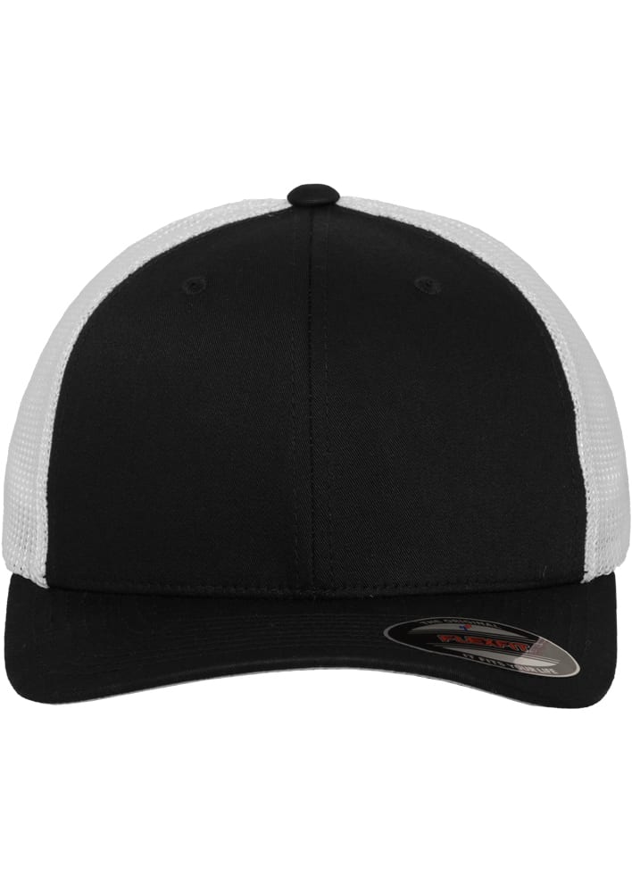 Flexfit 6511T - Casquette de camionneur en maille à 2 couleurs