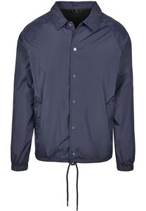 Build Your Brand BY128 - Coach Jacket Marine