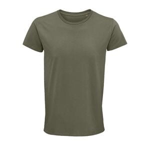 SOL'S 03582 - Crusader Men Tee Shirt Homme Jersey Col Rond Ajusté Khaki