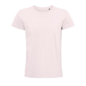 SOL'S 03565 - Pioneer Men Tee Shirt Homme Jersey Col Rond Ajusté Pale Pink