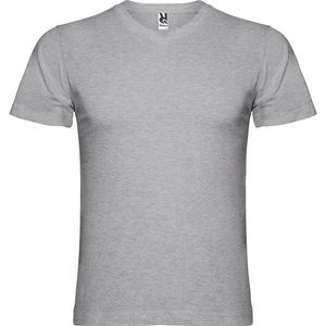 Roly CA6503 - SAMOYEDO T-shirt manches courtes tubulaire en col V double épaisseur