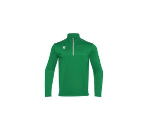 MACRON MA5418J - T-shirt enfant respirant col zippé Green