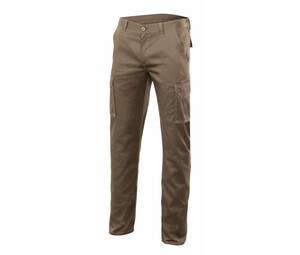 VELILLA V3002S - PANTALON STRETCH MULTIPOCHES Beige Arena