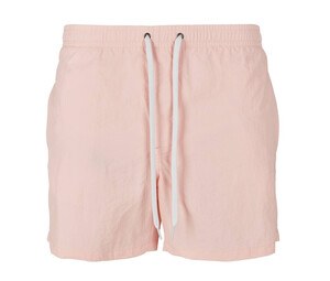 BUILD YOUR BRAND BY050 - Short de plage Rose