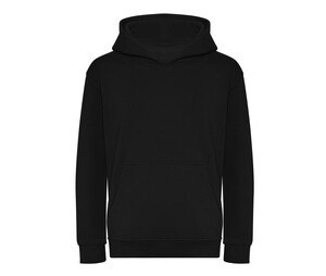 AWDIS JH201J - Sweat capuche en coton Biologique enfant Noir profond