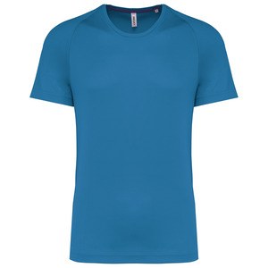 Proact PA4012 - T-shirt de sport à col rond recyclé pour homme Aqua Blue