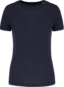 Proact PA4021 - T-shirt de sport à col rond Triblend pour femme French Navy Heather