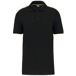 WK. Designed To Work WK270 - Polo contrastant manches courtes homme DayToDay