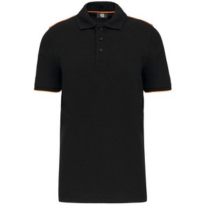 WK. Designed To Work WK270 - Polo contrastant manches courtes homme DayToDay