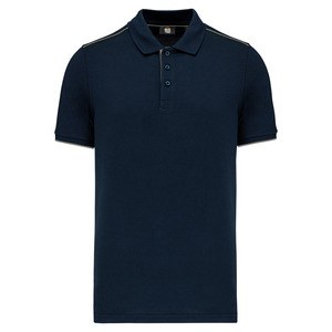 WK. Designed To Work WK270 - Polo contrastant manches courtes homme DayToDay