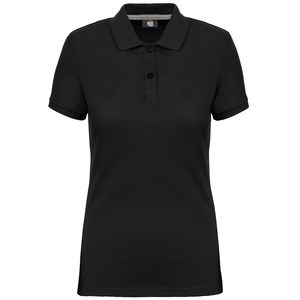 WK. Designed To Work WK275 - polo manches courtes Femme Black