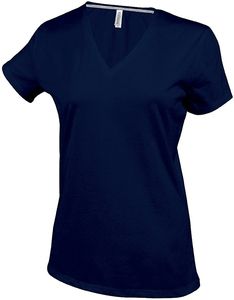 Kariban K381 - T-SHIRT COL V MANCHES COURTES FEMME