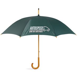 GiftRetail KC5132 - CALA Parapluie avec poignée en bois Green