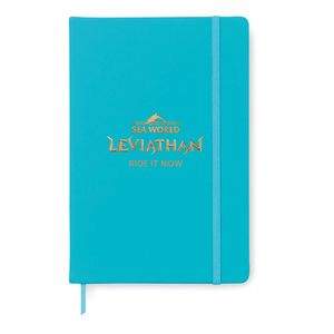 GiftRetail MO1804 - ARCONOT Carnet A5 96 pages lignées Turquoise