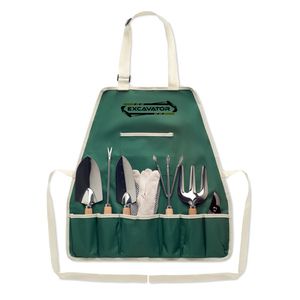 GiftRetail MO6548 - GREENHANDS Tablier et outils de jardinage Green