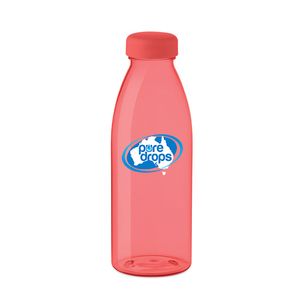 GiftRetail MO6555 - SPRING Bouteille RPET 500ml Transparent Red