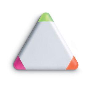 GiftRetail MO7818 - TRIANGULO Surligneur 3 coul.triangulaire