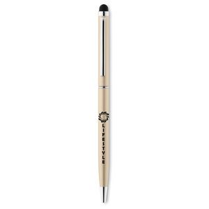 GiftRetail MO8209 - NEILO TOUCH Stylo-stylet Champagne