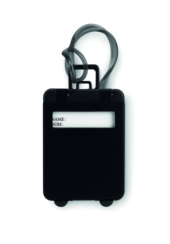 GiftRetail MO8718 - TRAVELLER Étiquette de bagage en plastiq
