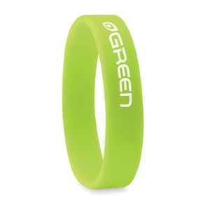 GiftRetail MO8913 - EVENT Bracelet en silicone. Lime