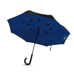 GiftRetail MO9002 - DUNDEE Parapluie fermeture réversible Bleu Royal